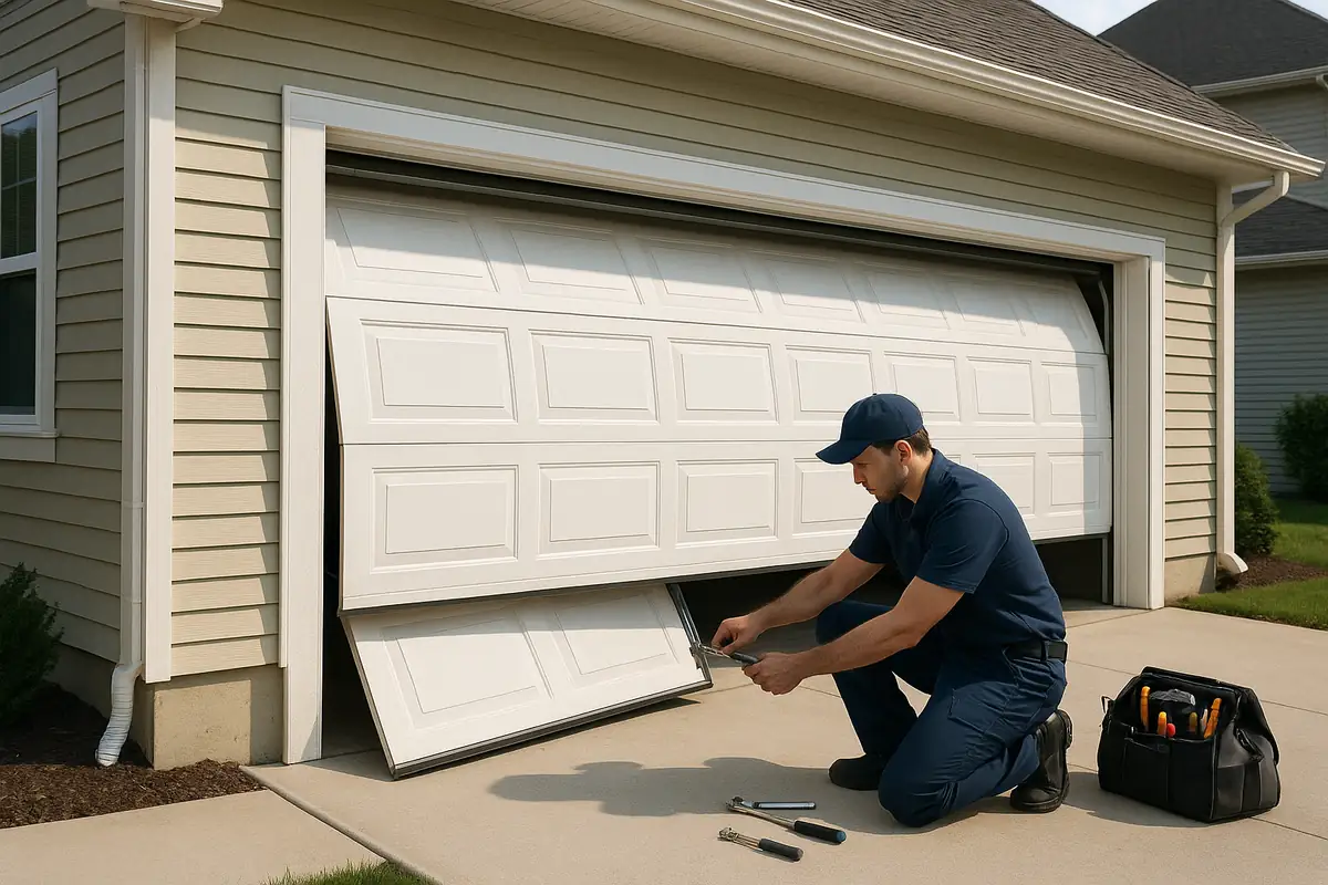 Emergency Garage Door Repairs in Oak Park, CA: What to Do