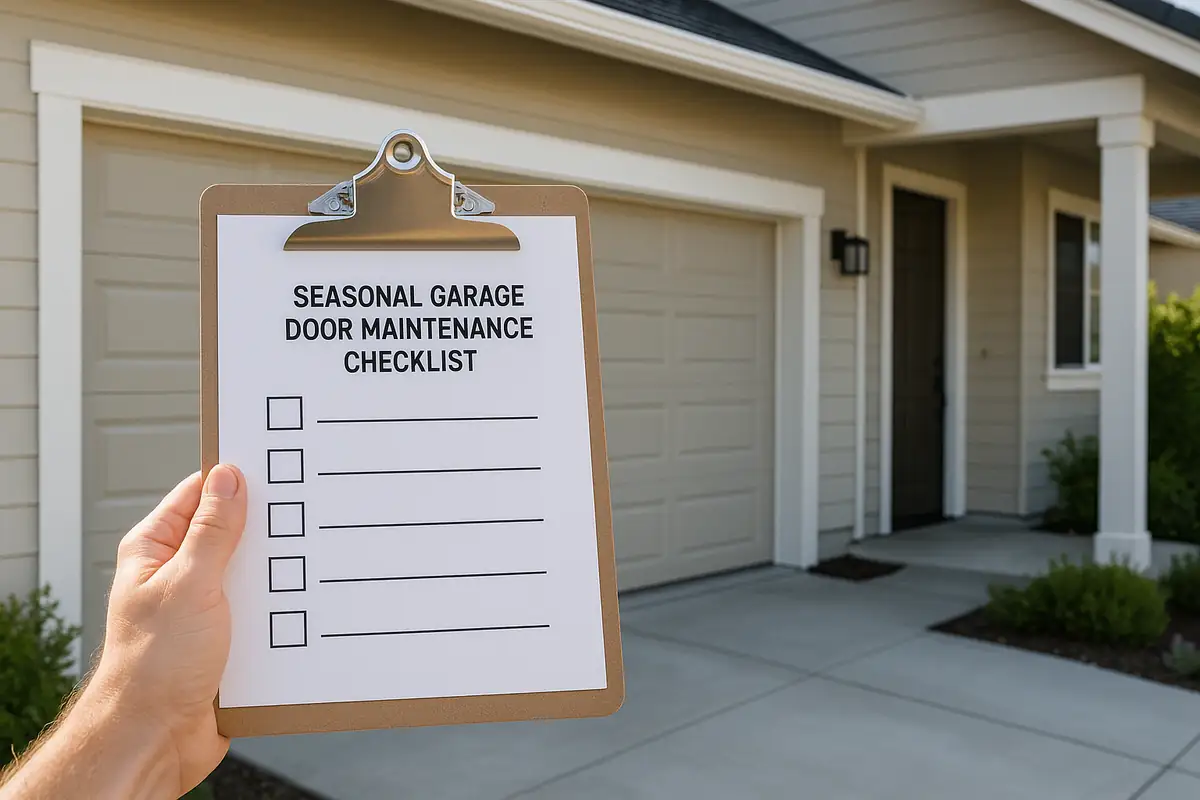 Seasonal Garage Door Maintenance Checklist: Essential Tips for Oak Park Residents