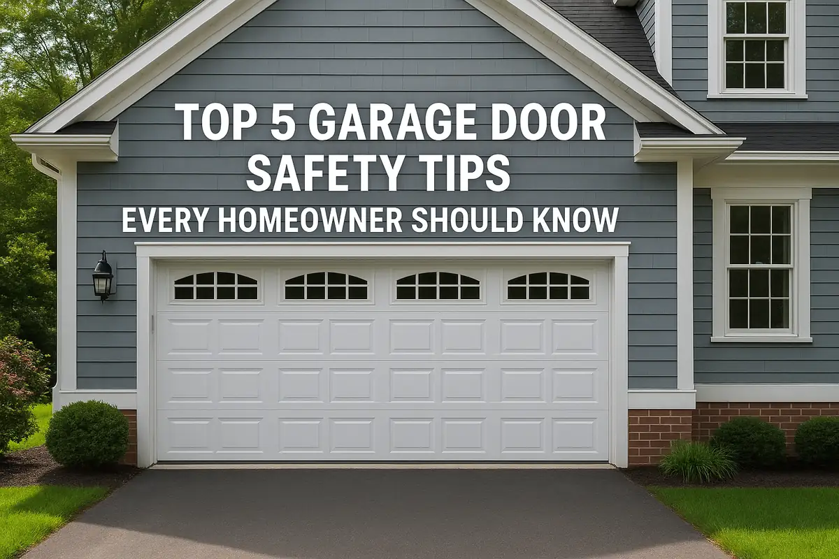 Garage Door Child Safety Tips for Oak Park Families
