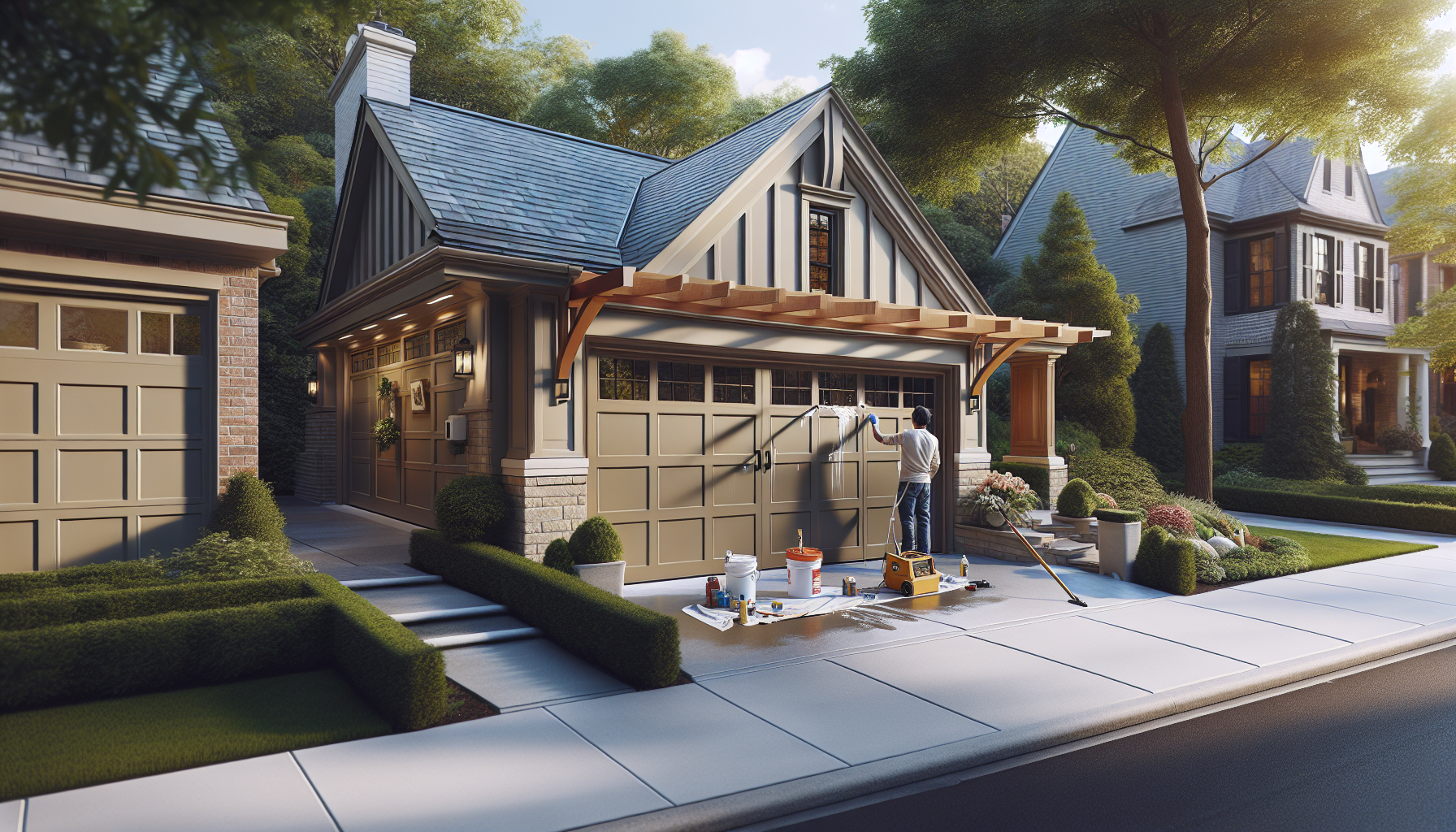 How to Properly Lubricate Your Garage Door | Oak Park Tips