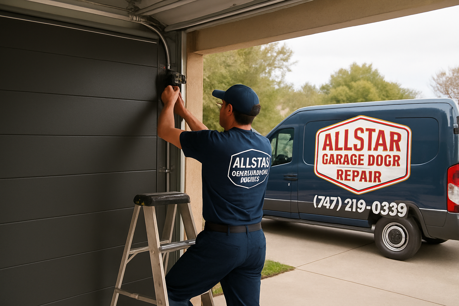 Garage Door Spring Repair — Crosspointe at Big Sky