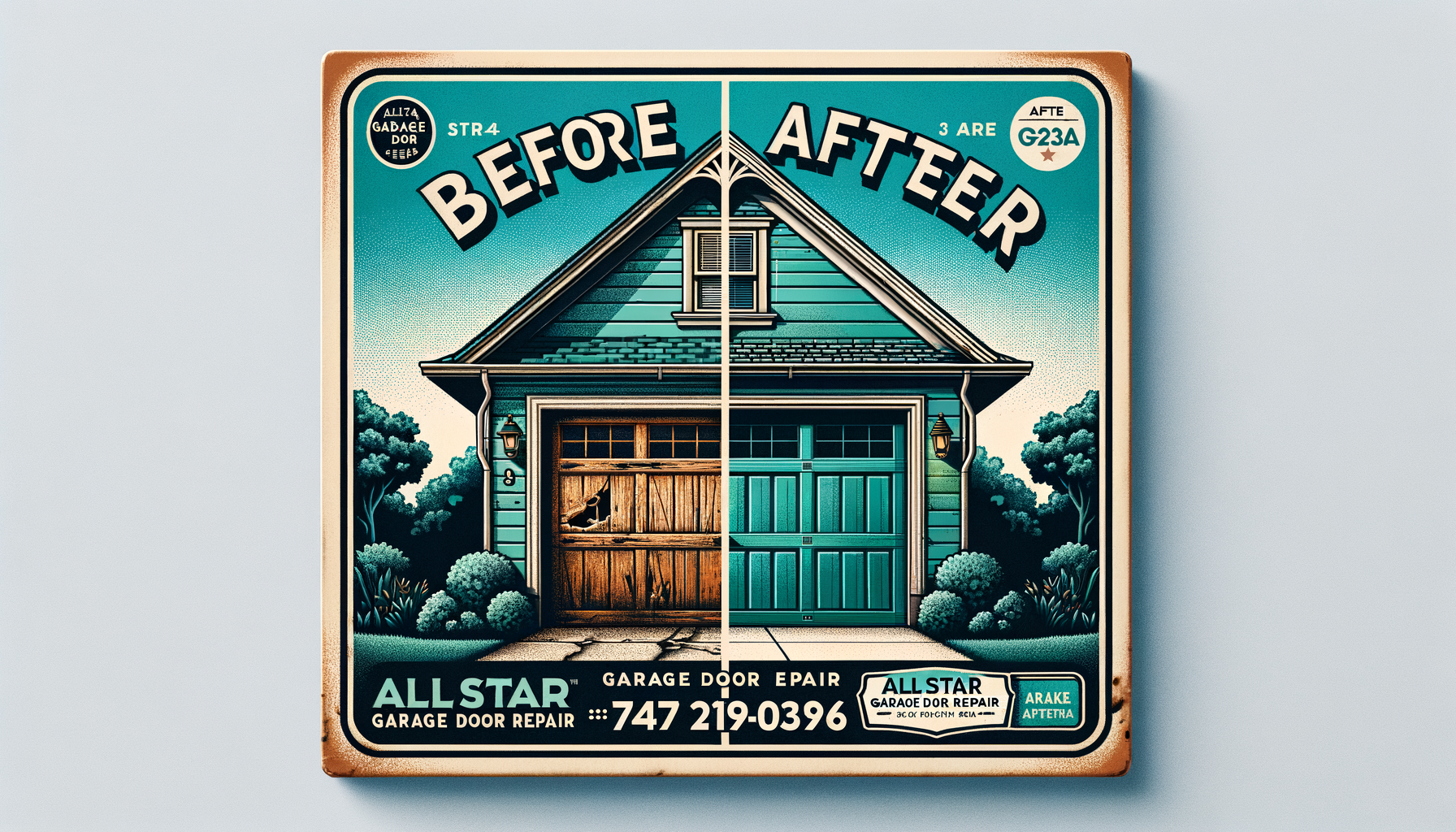 Garage Door Repair — North Ranch