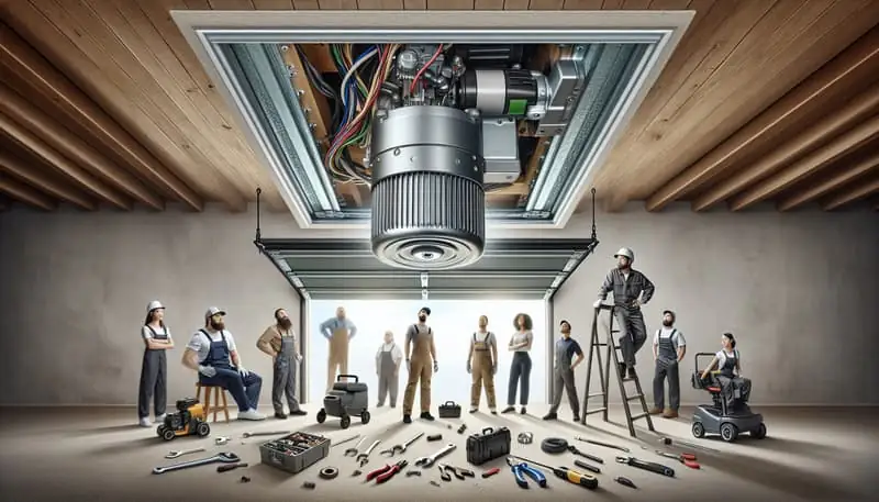 Garage Door Opener Repair in Montaire