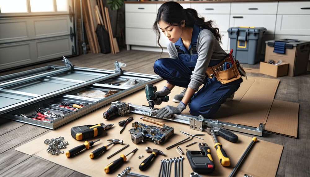 Garage door work in Oak Park